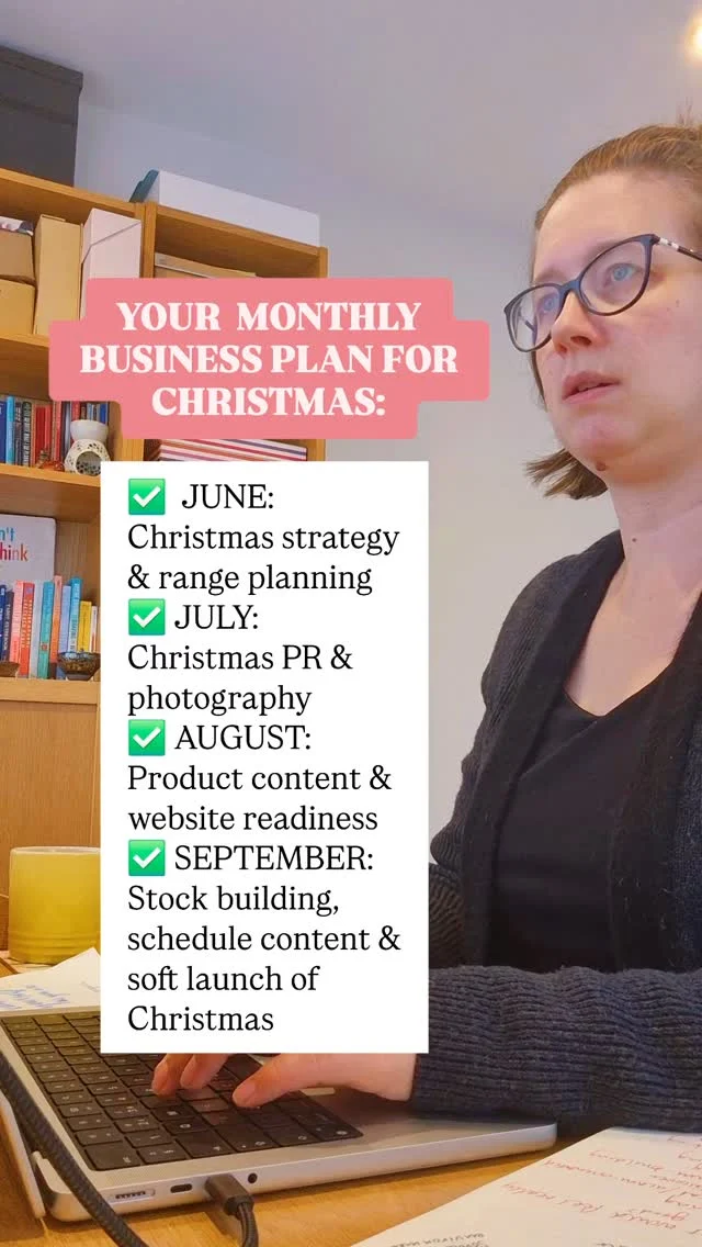 Save for later! You deserve a stress-less Christmas in business 🤓

#solopreneurlife #mumpreneur #smallbusinesscommunity #businessownerlife #makersofinstagram #solopreneur #smallbusinessowneruk